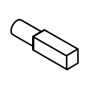 FAAC - ARBRE BASCULANT 580 (5 PIECES)