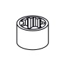 FAAC - BAGUE CANNELÉE 750 NM (5 PIÈCES)