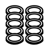FAAC - RONDELLE CUIVRE FLEXIBLE BARRIERE 97 POUR 760/610