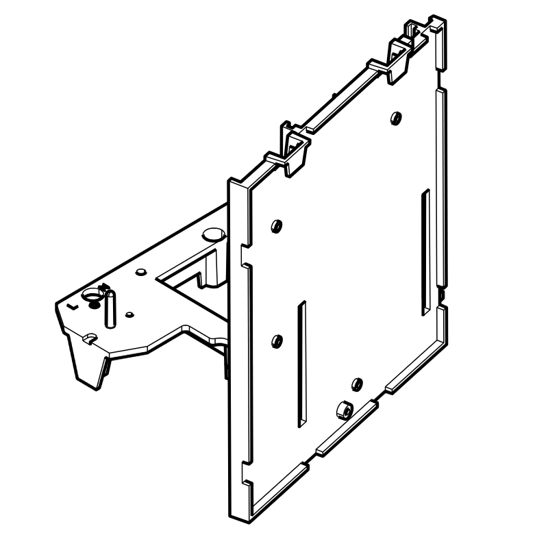 Support pour carte et transformateur FAST40 et FAST70