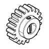 Pignon Z20 Module 4 BX