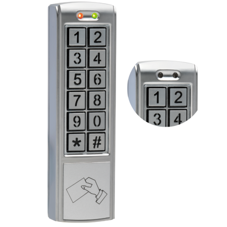 Lecteur de proximité avec clavier 12/24V KRN1000