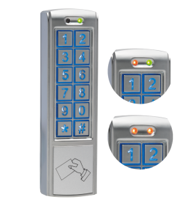 Clavier à codes touches rétro-éclairées et lecteur RFID MARIN KRN1000