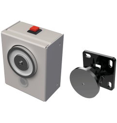 Ventouse murale de maintien de porte ouverte VMPO242/484M