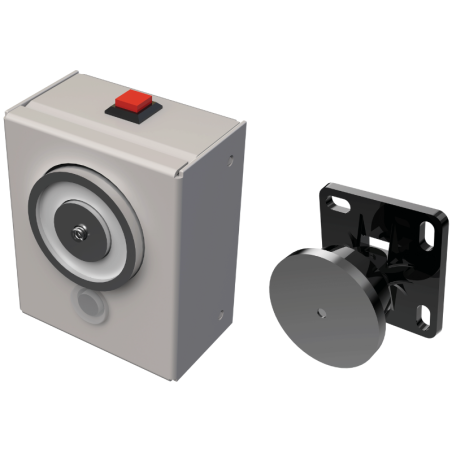 Ventouse murale de maintien de porte ouverte VMPO242/484M