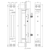 Dimensions schéma BMI CDVI CZ3000