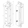 Vue diagonale schéma BMI CDVI CZ3000