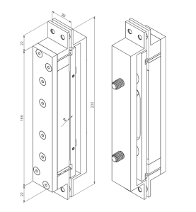 Vue diagonale schéma BMI CDVI CZ3000