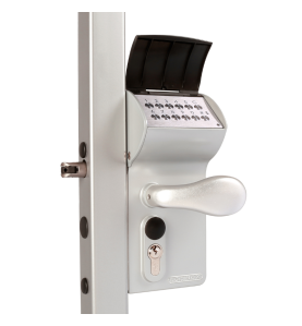 Serrure électronique avec clavier à code installation en applique VALENTINO Locinox