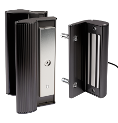 Ventouse électromagnétique force de traction 300 Kg MAG3000 coloris noir RAL 9005