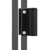 Contreplaque ventouse avec poignées MAG3000 coloris noir RAL 9005