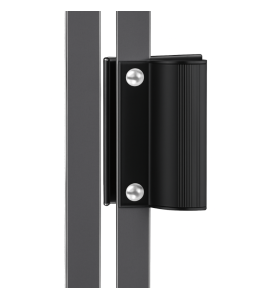 Contreplaque ventouse avec poignées MAG3000 coloris noir RAL 9005