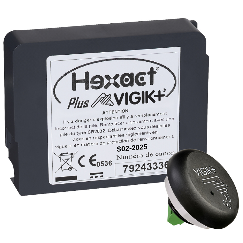 Centrale Hexact Plus VIGIK+ 1 porte HEPLUSV3 et lecteur T25 HET25V3