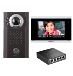Pack vidéo IP préprogrammé mains-libres PIXSV