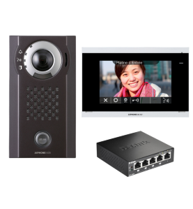 Pack vidéo IP préprogrammé mains-libres PIXSV