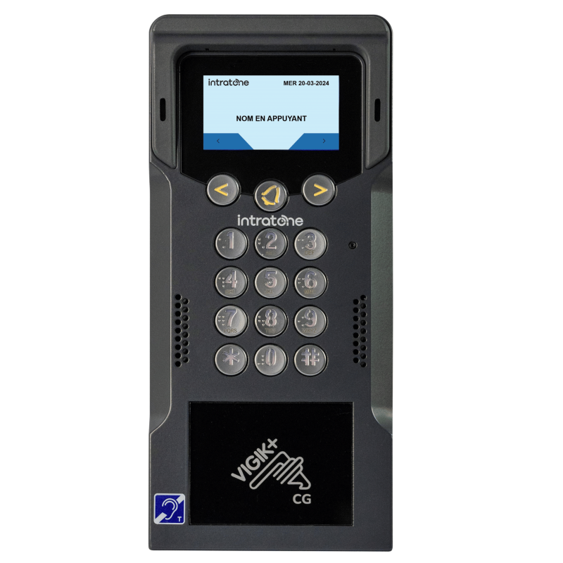 Interphone 4G/GSM ONLY-ONE avec lecteur VIGIK+