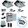Kit portail 2 battants complet avec télécommandes offertes CAME 40 ans