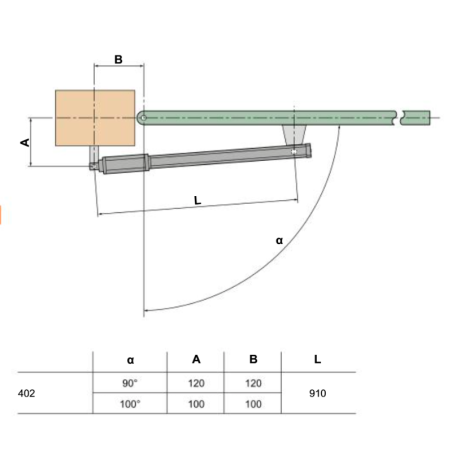 FAAC - OPÉRATEUR HYDRAULIQUE 230V 402 CBC