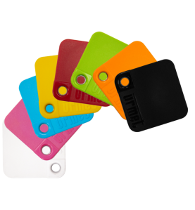 Série badges MEMOPLUS 8 coloris VIGIK+ contrôle d'accès Urmet