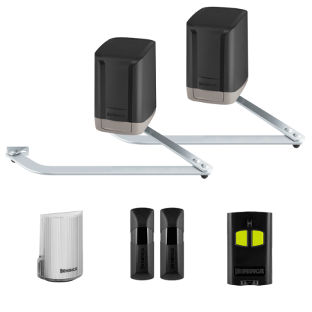 Kit SAM PLUS portail battant 24 V à bras articulé