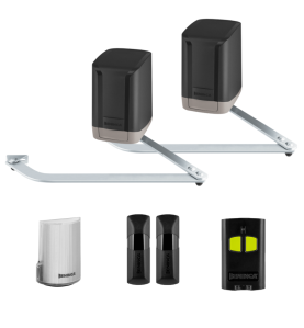 Kit SAM PLUS portail battant 24 V à bras articulé