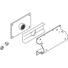 KIT DE FIXATION "S" DE LISSE RONDE POUR B680H