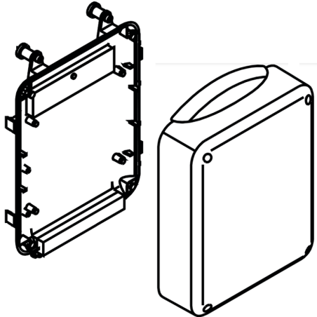 BOITIER POUR PLATINE ÉLECTRONIQUE B680H