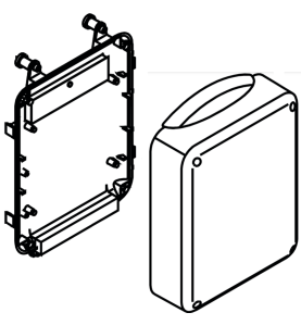 BOITIER POUR PLATINE ÉLECTRONIQUE B680H