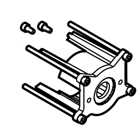FLASQUE D'INTERFACE MOTEUR/POMPE B680H