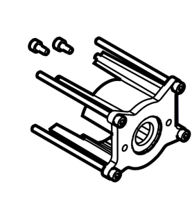 FLASQUE D'INTERFACE MOTEUR/POMPE B680H