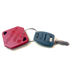 Porte-clés MiFARE Etiktronik rouges (boîte de 30) INTRATONE