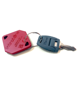 Porte-clés MiFARE Etiktronik rouges (boîte de 30) INTRATONE