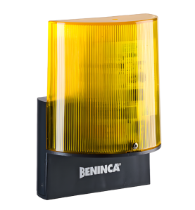 Clignotant à LED multi-tension 24V Lampy avec antenne 433 MHz intégrée BENINCA