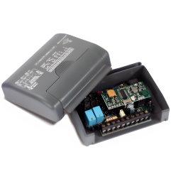 Mini récepteur 2 canaux 433,92 MHz 12/24VAC-DC RQM449200 CARDIN