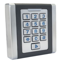 Clavier 2 canaux 433 MHz anti-vandale RADIOKEYD+