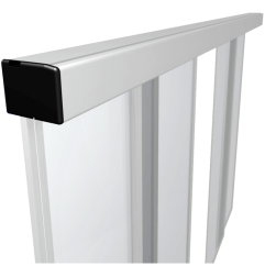 Opérateur 24 V pour porte coulissante automatique 2 m 2 vantaux FLUO-SL