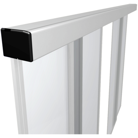 Opérateur 24 V pour porte coulissante automatique 2 m 2 vantaux FLUO-SL