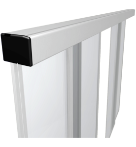 Opérateur 24 V pour porte coulissante automatique 2 m 2 vantaux FLUO-SL