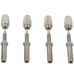 Kit raccords rapides complets vérin hydraulique 750 FAAC 4 mâles 4 femelles 390421 Confodis