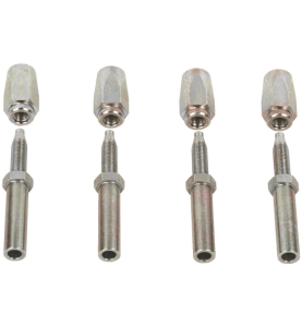 Kit raccords rapides complets vérin hydraulique 750 FAAC 4 mâles 4 femelles 390421 Confodis