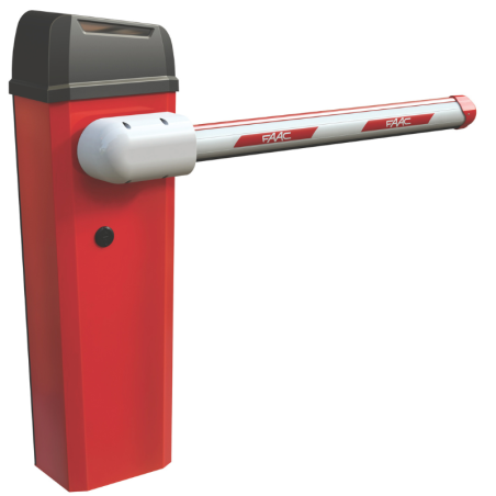 Barrière levante automatique 24 V B614 coffre rouge FAAC