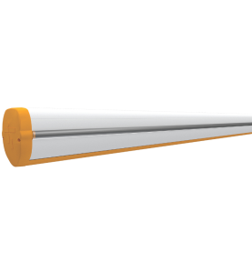 CAME - Lisse entière 4,34 m en aluminium peint blanc