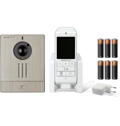 Carillon audio et vidéo sans fil technologie DECT piles fournies Aiphone WL11B Confodis