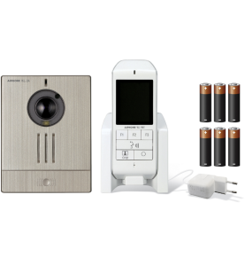 Carillon audio et vidéo sans fil technologie DECT piles fournies Aiphone WL11B Confodis