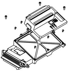 SUPPORT POUR PLATINE E614 OPÉRATEUR B614