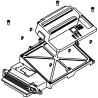 SUPPORT POUR PLATINE E614 OPÉRATEUR B614