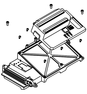 SUPPORT POUR PLATINE E614 OPÉRATEUR B614