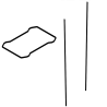 JOINTS DE PORTE ET COUVERCLE COFFRE B614