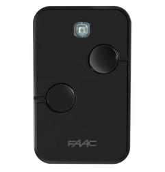 FAAC - ÉMETTEUR 2 CANAUX 433 MHZ XTO SLH-SL-DS-RC