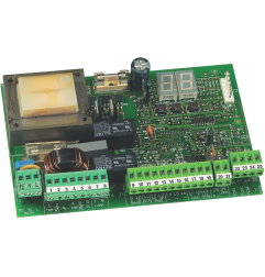 carte électronique FAAC 455D portail 2 battants moteur 230V